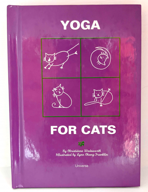 four cat comics on a purple cover