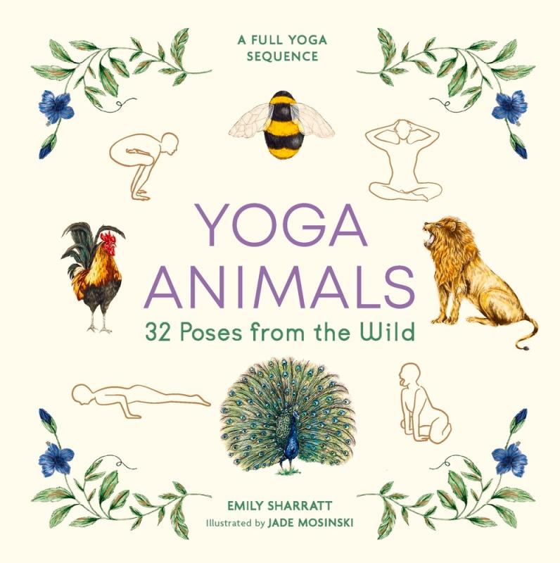 Images of animals not really doing any yoga at all.
