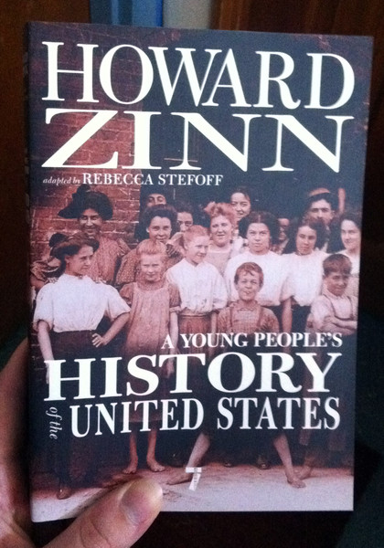 a young people's history of the united states by howard zinn and rebecca stefoff