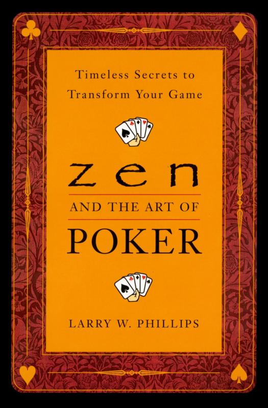 red black and orange cover with black text with playing cards
